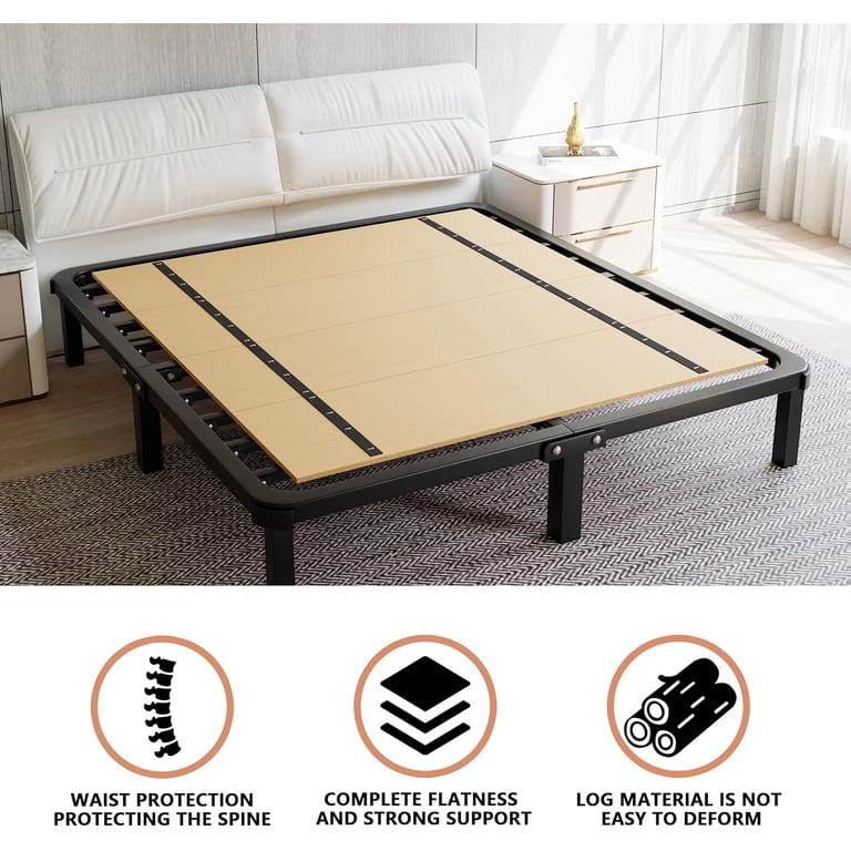 Bed Support Board Foldable Twin Size Bunkie Board / Bed Slats – 60x30 ...