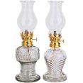 thumbnail image 1 of Lampes à Huile Vintage pour Usage Intérieur (Ensemble de 2), 8 Pouces de Hauteur, 1 of 5
