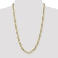 thumbnail image 2 of 14K Yellow Gold 6.25mm Flat Figaro Chain 20 Inch, 2 of 6