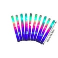 thumbnail image 3 of BESTSKY Event & Party Color (10 Pack) Light Up Glow Sticks Colorful Foam Sticks Concert Bar Stick Flash Sticks Tube Soft Glow, 3 of 6