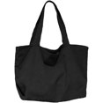 thumbnail image 1 of LHSHID Women Retro Corduroy Large Tote Bag Corduroy Trendy Shoulder Bag Casual Lightweight Handbag, 1 of 5