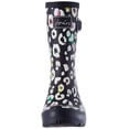 thumbnail image 2 of Joules Women's Molly Welly Navy Leopard Size 8 Mid Height Rain Boot (Navy Leopard, 8), 2 of 7