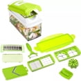 thumbnail image 1 of Cortador Rallador Y Rebanador De Alimentos Frutas Y Verduras Genérico Multifuncional, 1 of 3