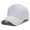 White, variant on Alitao Baseball Cap Trucker Hat Outdoor Sunshade Sunscreen Sun Hat Baseball Cap Men And Women Solid Color Cap Sun Hats Visor Hats Black One Size