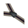 thumbnail image 2 of CTM®  Elastic Button End Stripe Dress Suspenders (Men's), 2 of 2