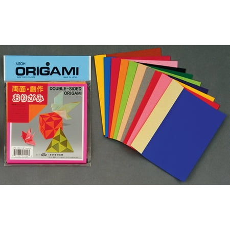 UPC: 0762867012205 | Aitoh Double-Sided Origami Sheets  5-7/8