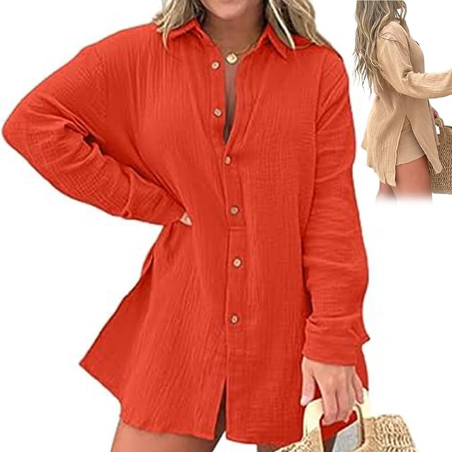 Barcelona Breeze Conjunto de vestido mameluco, verano sexy casual camisa suelta tops+pantalones cortos para mujer 2 piezas