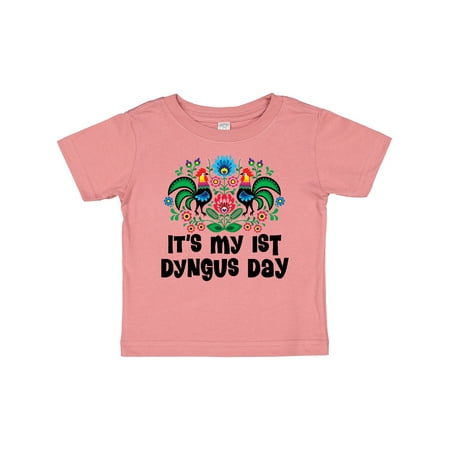 

Inktastic Dyngus Day Babys 1st Polish Gift Baby Boy or Baby Girl T-Shirt