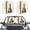Boho Guitar, variant on Chririnla Retro Jazz Band Windshield Sunshade 2 Pieces Vintage Car Sun Cover Visor Universal Fit Folding UV Protection Automotive Interior Accessories Great for Summer Travel & Daily Parking