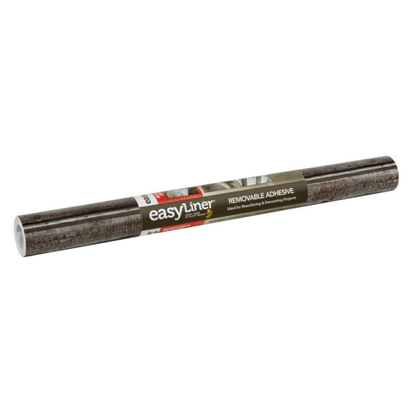EasyLiner Contact Paper Adhesive Surfaces Shelf Liner, Weathered Wood