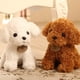 thumbnail image 2 of FELTECHELECTR Juguetes de peluche para la hora de dormir, figura de perro caniche de peluche (blanco), 2 of 6