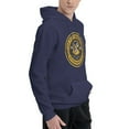 thumbnail image 3 of Pittsburgh Riverhounds Sc Men Fleece Hoodie Casual Pullover Sweatshirt With Kangaroo Pocket, 3 of 6