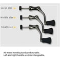 thumbnail image 2 of PinesC Fishing Spinning Reel Handle,Metal Rocker Arm Spinning Reel Handle Grip for Fishing Reel Replacement Grey Small Grey Small, 2 of 5