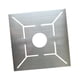 thumbnail image 2 of Regla de drenaje de piso, uso industrial, regla triangular para azulejos de baño, regla de medición Plantilla de 20cm, 2 of 8