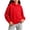 Red, variant on Hoodies for Girls Solid Hooded Sweatshirts for Girls Long Sleeve Girls Pullover Top Lightweight Fall Shirt for Teen Girls with Pocket Pink 2-3 Years