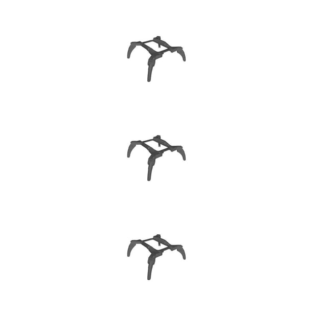 Inteprter Landing Gear Elevación del soporte Altura de la pierna extendida Reemplazo de liberación rápida para Mini Grey Type1 NO1