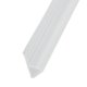 thumbnail image 4 of 6/8/10/12mm Shower Screen Seal Strip Silicon Rubber Frameless Glass Door Bottom Weather Stripping Seal Sweep Glue-free Bathroom, 4 of 10