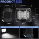 thumbnail image 3 of LED Light Bar, LED Light Pods 4 Inch 60W 6000Lm LED Truck Work Lights Spot Lights LED Pods for Boat Pickup ATV UTV RV, 3 of 5