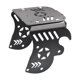 thumbnail image 2 of Cojín del asiento del portaequipajes trasero de motocicleta, portaequipajes trasero corto para motocicleta Escribe, 2 of 9