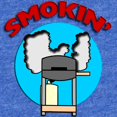 thumbnail image 2 of CafePress - FIN Smokin Barbecue.Png - Cute Infant Baby Football Bodysuit, 2 of 3