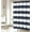 Navy and White, variant on Tan Taupe Stripe Shower Curtain for Bathroom Hotel Quality Fabric Shower Curtains,Taupe Tan Brown Stripes Decorative Bathroom Shower Curtain Set with Hooks Standard Size 72" x 72"