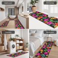 thumbnail image 5 of Pioneer Flower Floral Print Pattern Kitchen Rugs Sets Of 3,Kitchen Runner Rugs Non Skid Washable,Decorative Kitchen Floor Mats for Kitchen,Sink,Laundry,17"x30"+ 17"x47" + 17"x59", 5 of 6