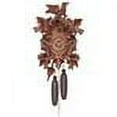 thumbnail image 2 of River City Cuckoo 833-16 Eight Day Cuckoo Clock with Three Hand-carved Birds and Seven Leaves, 2 of 2