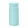 thumbnail image 2 of Insulated Stainless Steel Water Bottle, 6.5 Inch Small Thermal Water Bottle, Reusable Water Bottle for Travel, Portable Light Green Outdoor Drinkware, 1 Pack, 2 of 3