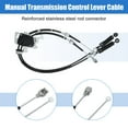thumbnail image 5 of Unique Bargains Manual Transmission Gear Shifter Cable for Toyota Celica 2000-2005 for Floor Shift 33820-2B540, 5 of 6