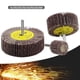 thumbnail image 3 of 16-80Mm 6Mm Shank 80 Grit Sanding Flap Wheel Disc Abrasive Grinding Polishing, 3 of 6