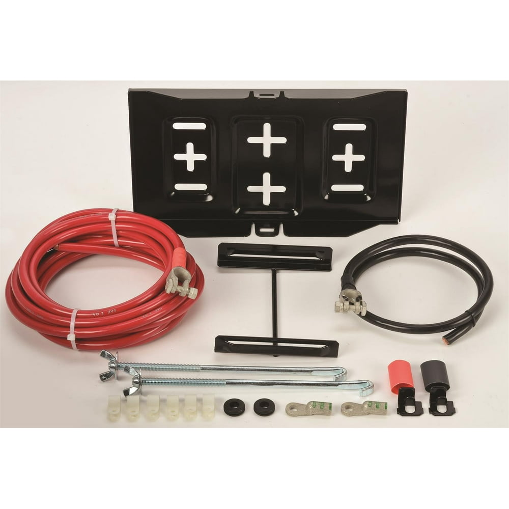 JEGS 10275 Single Battery Relocation Kit