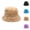 Khaki, variant on Straw Bucket Hat for Men - Wide Brim Beach Gardening Europe And The United States Winter New Long Plush Fishing Cap Foreign Trade Trend Fashion Women Outdoor Thickening Warm Sunshade Basin