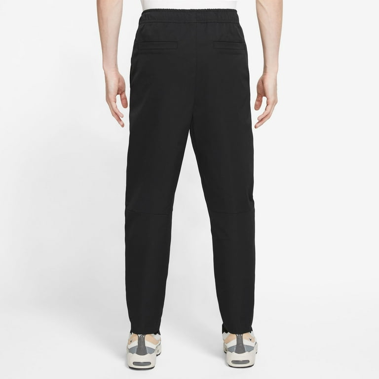 Nike Men s Club Woven Tapered Leg Pants Large Black