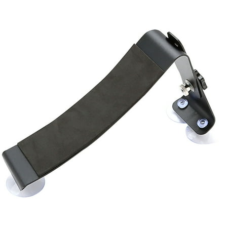 COSMOBETTY Ukulele Guitar Support Alloy EVA 1 Set 10.0X5.5X2.5In