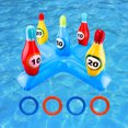 thumbnail image 4 of Juego de lanzamiento de bolos de PVC, ligero, inflable, suave, duradero, suministros para fiestas en la playa Likrtyny Para Estrenar, 4 of 8