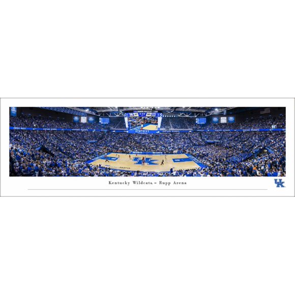 Kentucky Wildcats Basketball - Unframed 40 x 13.5 Poster by Blakeway Panoramas
