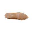 thumbnail image 3 of Flats clásicas Exterior Piel vegana Color Café Para Mujer, 3 of 3