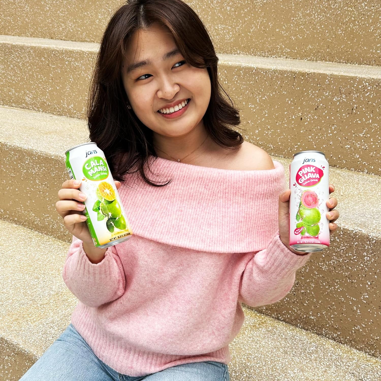 Jans 50% Calamansi Juice Drink 16.9 oz (Pack of 12)