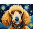 thumbnail image 4 of Stephen Chambers 24x20 Black Modern Wood Framed Wall Art Titled - Poodle 7, 4 of 6