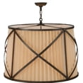 thumbnail image 2 of Meyda 141669 31 in. Muirfield Pleated Fabric Pendant, 2 of 7