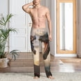 thumbnail image 6 of Lsque Friendship Dragon Print Men's Pajama Pants, Lounge Pant - Comfortable Home Wear,Elastic Waistband, Stylish Design-X-Large, 6 of 9