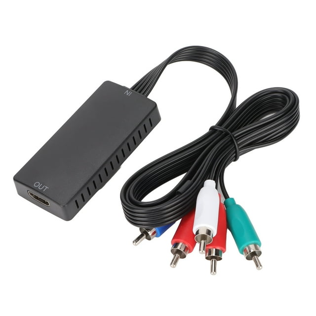 Convertidor PAV, YPbPr a HD Componentto Multimedia Convertidor de Interfaz Multimedia HD Y Pb Prto HD Convertidor de Interfaz Multimedia Probado Profesionalmente