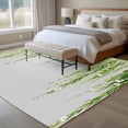 thumbnail image 4 of Area Rug for Living Room, Sage Green Non-Slip Indoor Large Carpet for Bedroom/Dining Room, Summer Botanical Leaves Watercolor Washable Low-Profile Rectangle Floor Runner Rugs - 5 x 7 Ft, 4 of 8