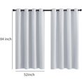 thumbnail image 5 of Panneau de Rideau Résistant à la Décoloration pour l'Extérieur et l'Intérieur, Rideaux Occultants Durables pour Patio, Véranda, Terrasse, Rideau de Protection de la Vie Privée pour Salon, Chambre, Gazebo (132x213 cm), 5 of 5