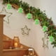 thumbnail image 5 of Oioii Christmas Bows Christmas Tree Decoration Wreaths Velvet Bow Tree Topper with Fluffy Ornaments for Xmas Party, 5 of 9