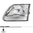 thumbnail image 2 of EPIC LIGHTING OE Style Halogen Headlights Assembly Replacement for FORD 97-03 F-150 97-99 F-250 LIGHT DUTY 97-02 EXPEDITION [ FO2502139 FO2503139 3L3Z13008DA 3L3Z13008CA ] Pair, 2 of 3