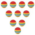thumbnail image 2 of 2x 10 unidades de Esponja Multicolor para golf Cola Pelota de práctica de golf, 2 of 8