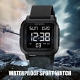 thumbnail image 2 of Reloj digital para hombre Ultrafino Cara grande 50M Impermeable Alarma Reloj de pulsera deportivo Hugtrwg Para estrenar, 2 of 9