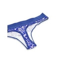 No Boundaries Womens Cotton Thong, 5 Pack, Panties, Womens Underwear