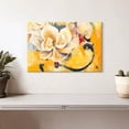 thumbnail image 2 of Elephant Stock Southern Charm Wall Art - Horizontal Canvas Wall Art - Living Room Wall Decor - Abstract Canvas - Yellow And Gray Decor By Pamela K Beer - 12" x 8", 2 of 8